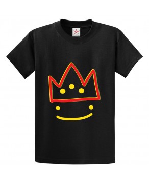 Royal Crown Digital Art Classic Unisex Kids and Adults T-Shirt for Teen Show Fans